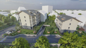 Via Soffietti / Via Gramsci Pianezza - i due edifici