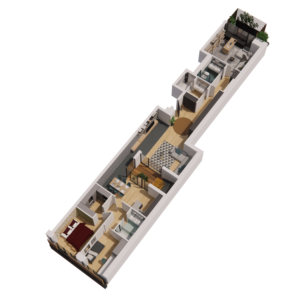 Via Rivara 36 Torino Planimetria