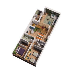 Via Rivara 36 Torino Planimetria