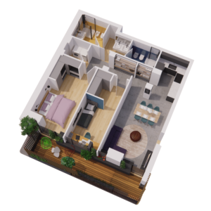 Via Rivara 36 Torino Planimetria