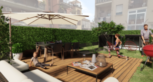 Via Rivara 36 Torino render